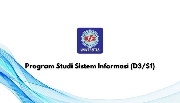 Program Studi Sistem Informasi S1 D3 di Universitas BSI